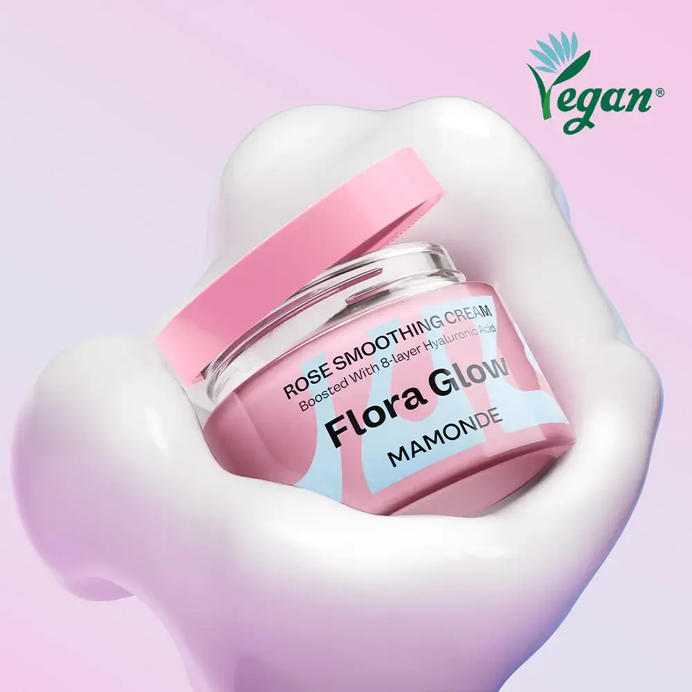 [화잘먹 결크림] 마몽드 플로라 글로우 로즈 스무딩 크림 50ml